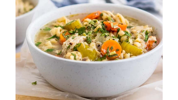 Rotisserie Chicken Noodle Soup