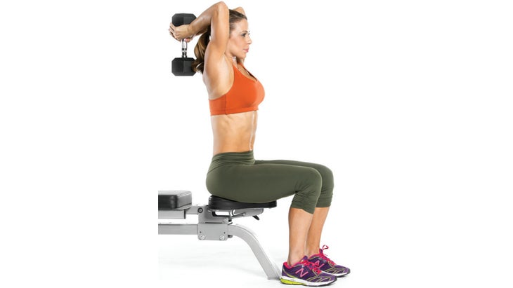 Tricep Workout with dumbbells for Tight, Toned Triceps