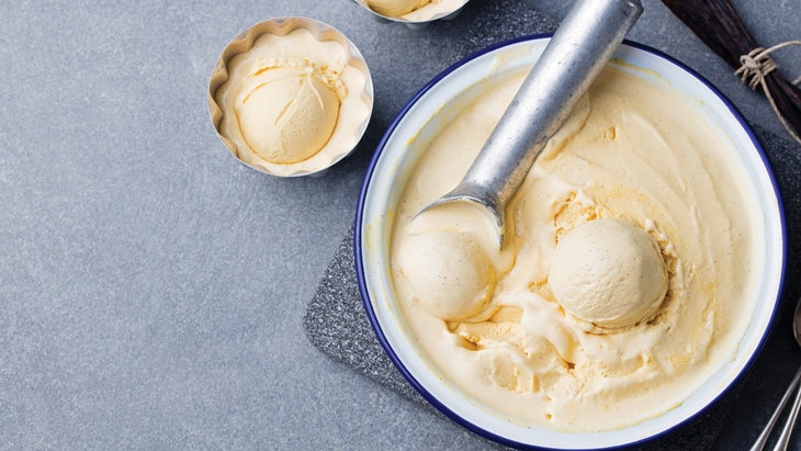 Healthy sweet potato pie ice cream