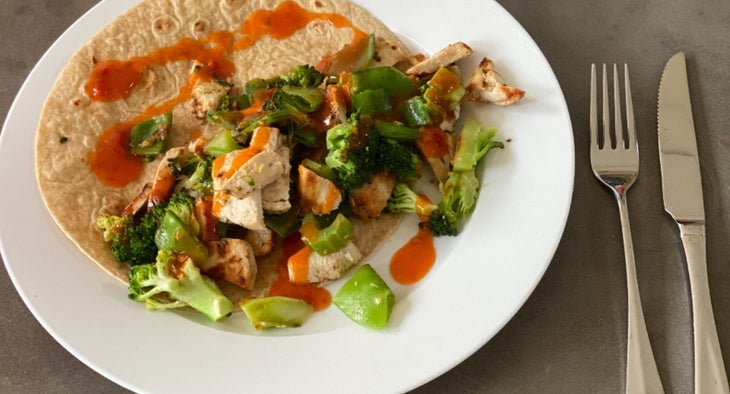 Chicken Wrap Snack