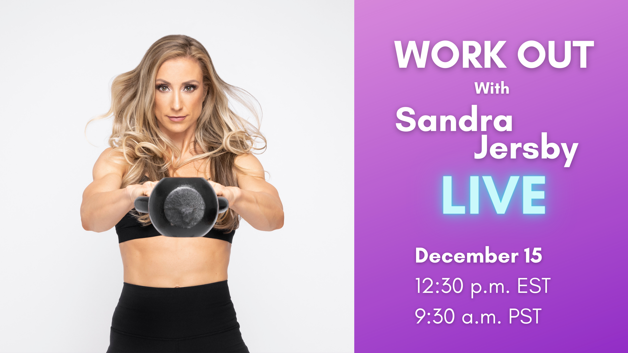 Abs and Conditioning Live Workout Sandra Jersby