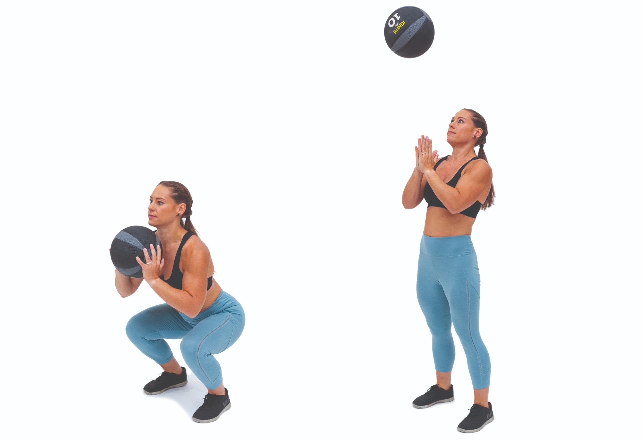 Squat Toss and Clap