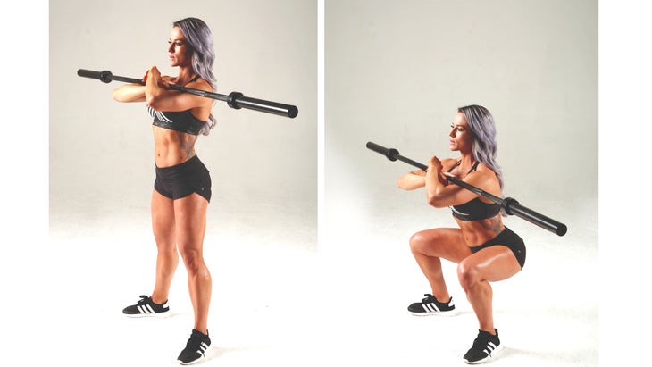 Barbell Front Squat